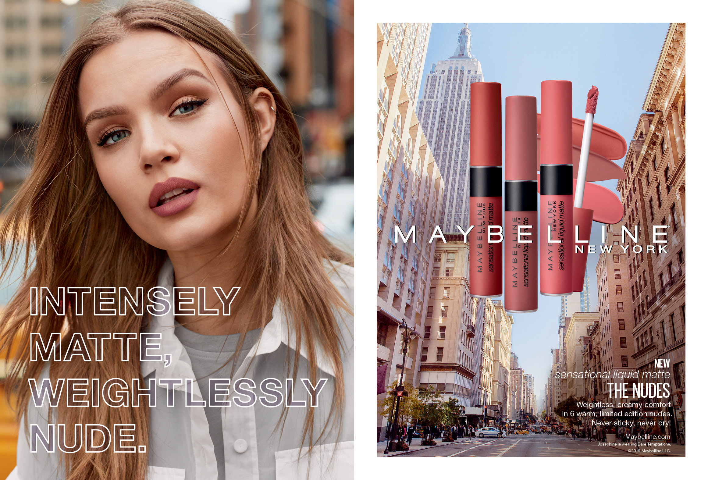 Sensational Liquid Matte Lip Tint Nudes Collection By Maybelline